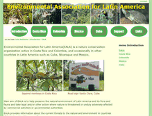 Tablet Screenshot of latinambiente.org